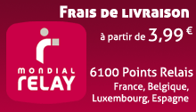 Tarifs de livraison en Point Relais sur Cerfdellier.com