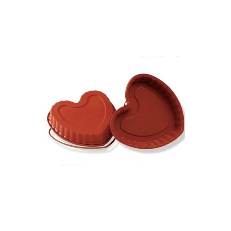 Moule en silicone en forme de coeur - 15cm