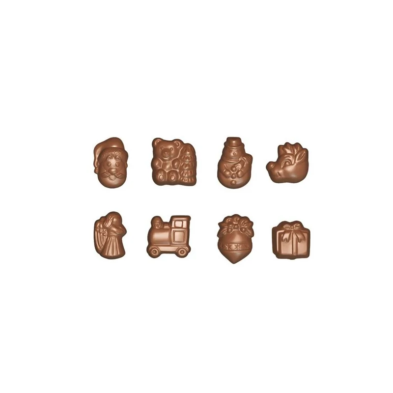 Moule chocolat Sujets de Noel modernes