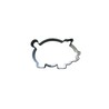 Emporte-pièce cochon 3 cm