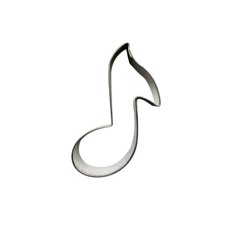 Emporte-pièce note de musique 6,8 cm