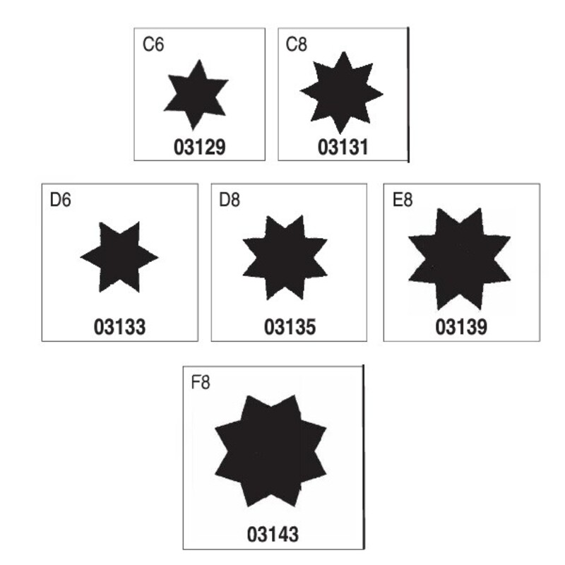 Douilles cannelées polycarbonates x6