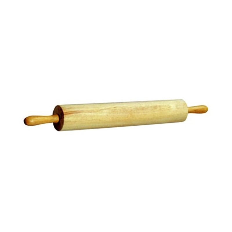 Rouleau à pâtisserie hêtre poignées tournantes 67 cm