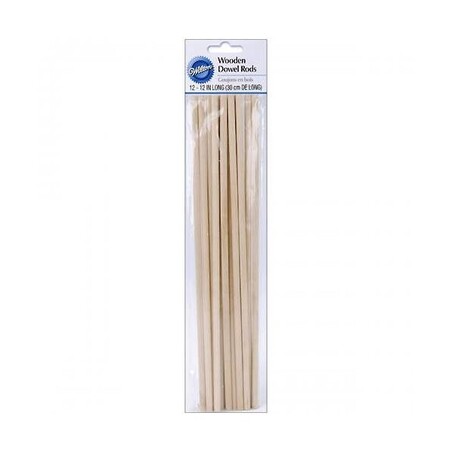 Dowel rods wilton bois pour pièce montée