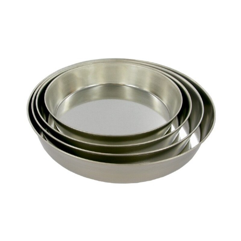 Moule à manqué rond uni fer blanc