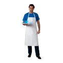 Tablier valet bavette blanc
