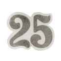 Dummy chiffre 25 argent Gatodéco Dummy chiffre 25 argent Gatodéco
