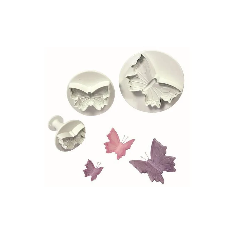 Découpoirs éjecteurs Papillons PME (x3)