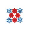 Découpoirs pate a sucre flocons de neige (jeu de 4)