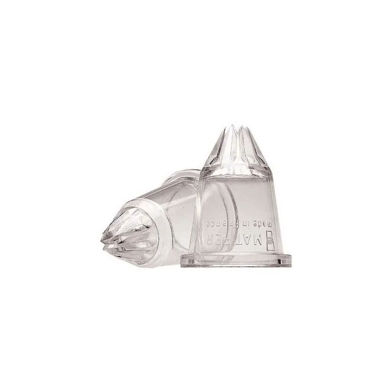 Douille cannelée polycarbonate à 7 dents