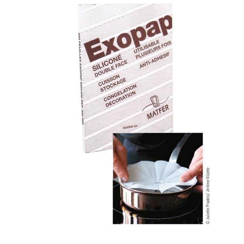 Papier cuisson Exopap 53x32cm (x500) 