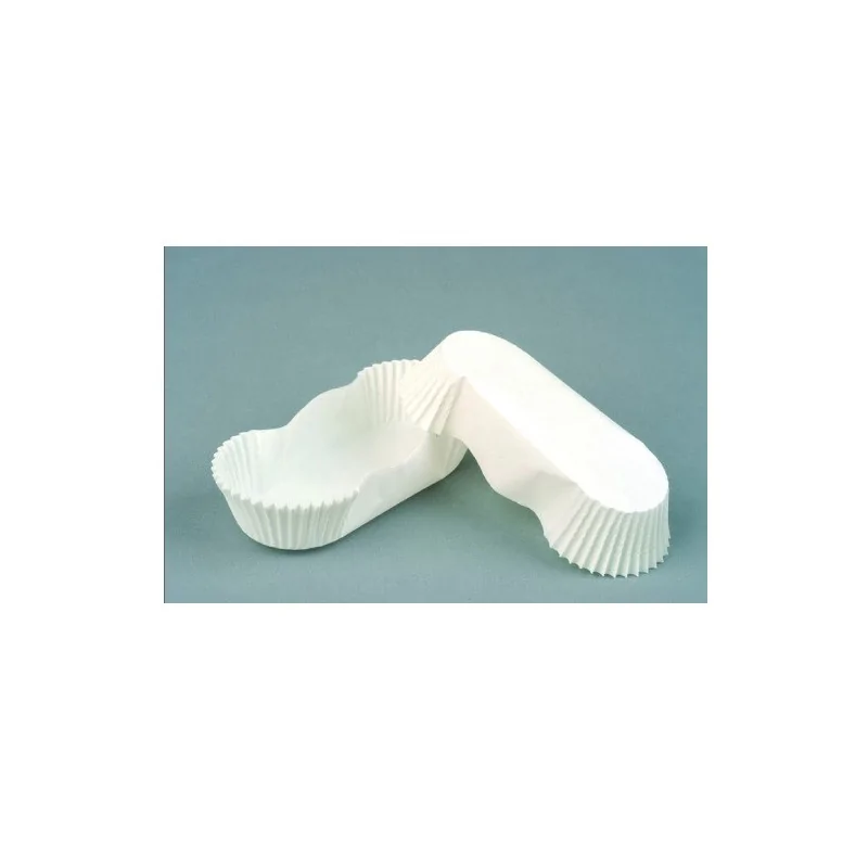 Caissettes cuisson Calypso blanches n°80bis (x1000)