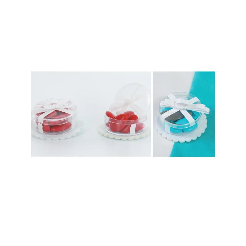 Boite A Dragees Gateau Anniversaire Transparente X3 Cerf Dellier