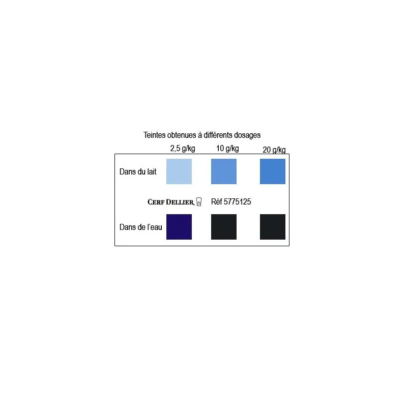 Colorant poudre alimentaire Noir Brillant 100 g
