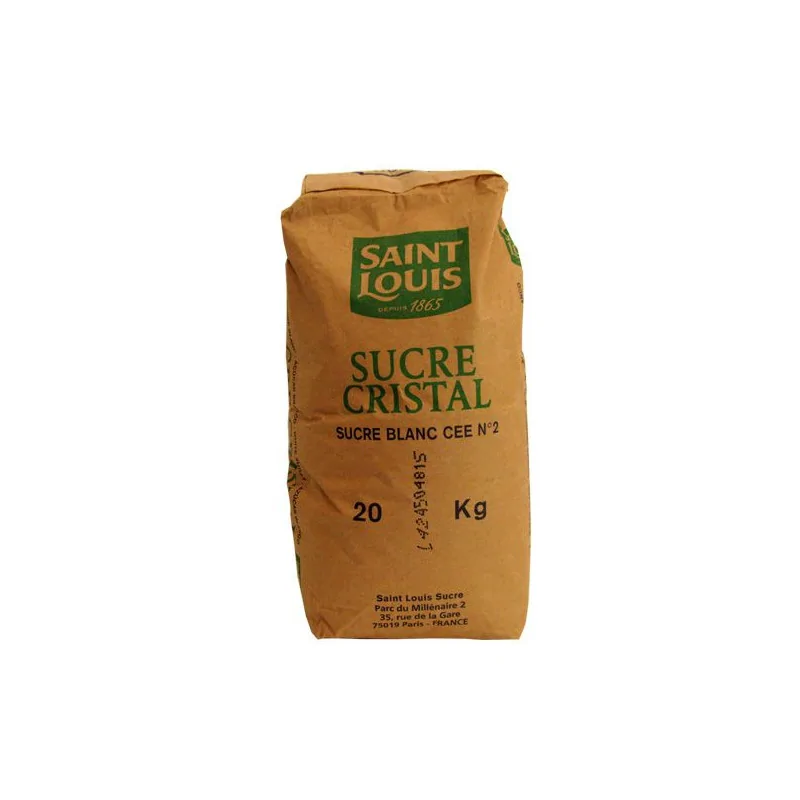 Sucre cristal Saint Louis 20 kg