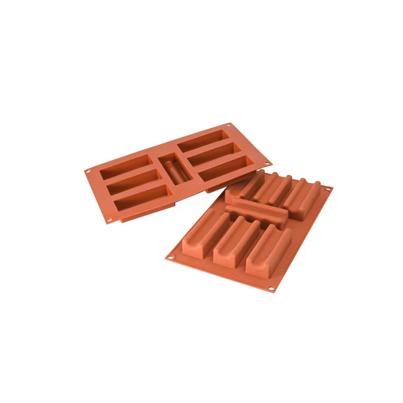 Moule silicone 7 bûchettes