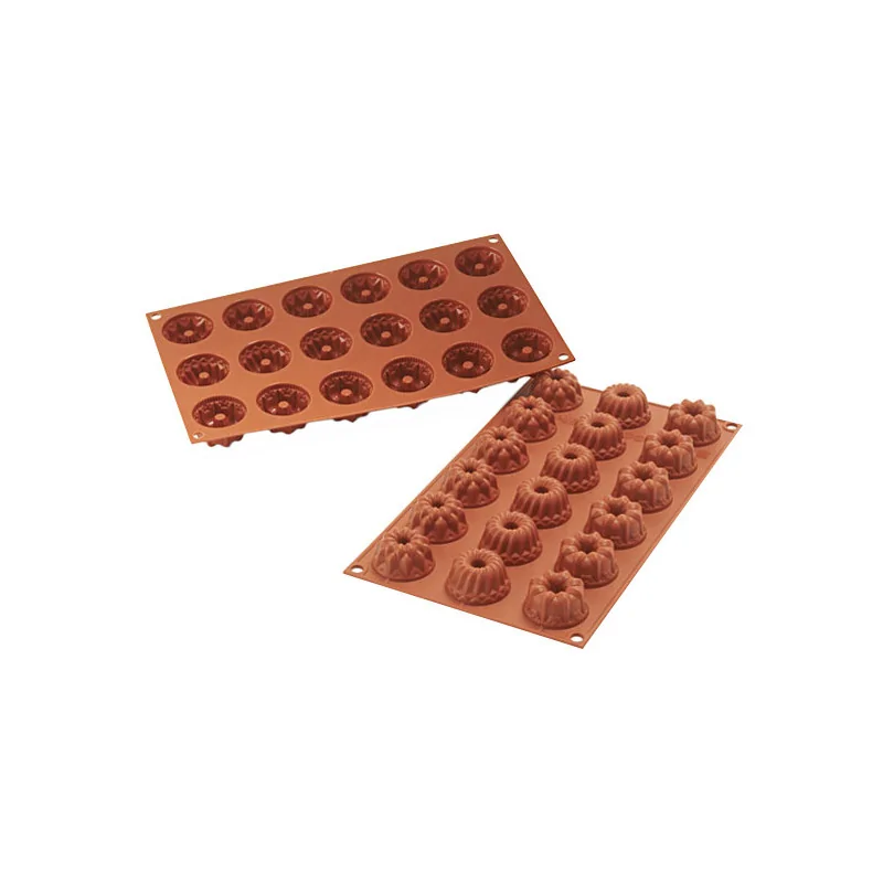 Moule silicone 18 mini kouglofs