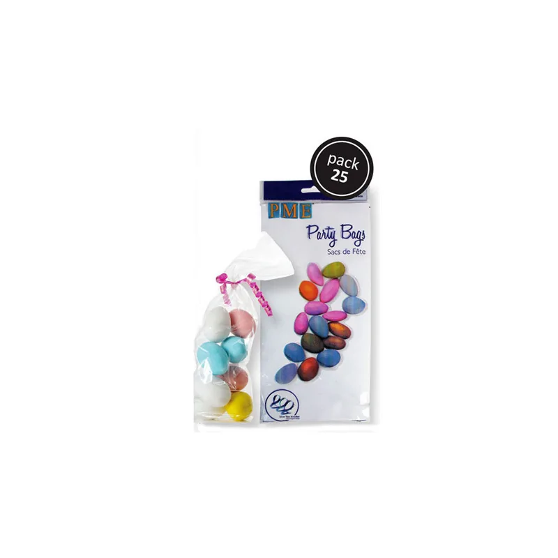 Sachets à confiserie PME (x25)