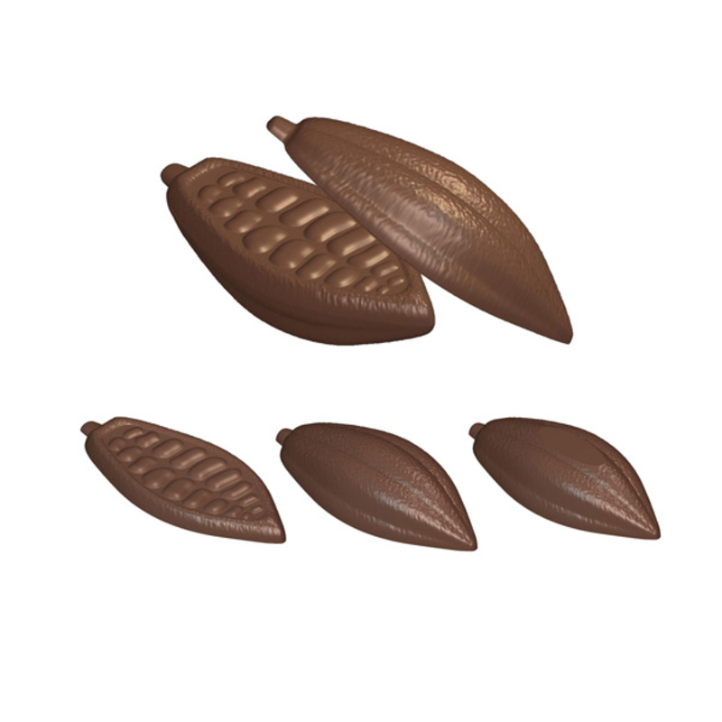 Moule chocolat polycarbonate cabosses