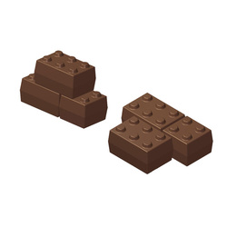 Moule chocolat Lego