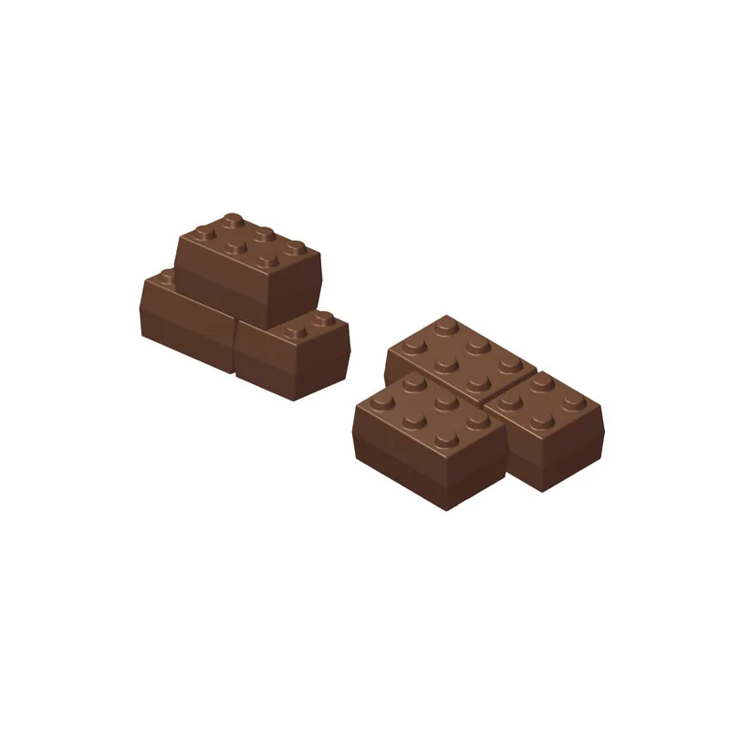 Moule chocolat polycarbonate Lego