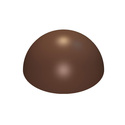 Moule chocolat polycarbonate demie sphère