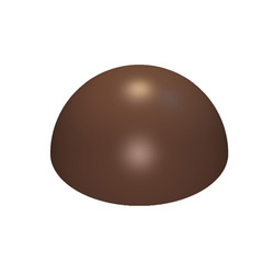 Moule chocolat demi sphère lisse