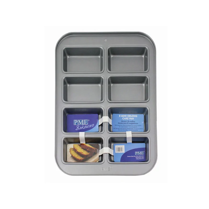 Moule A Gateaux 8 Mini Cakes Anti Adherent Pme Cerf Dellier