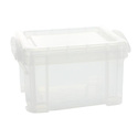 Boîte à dragées malle transparente x3 Boîte à dragées malle transparente x3