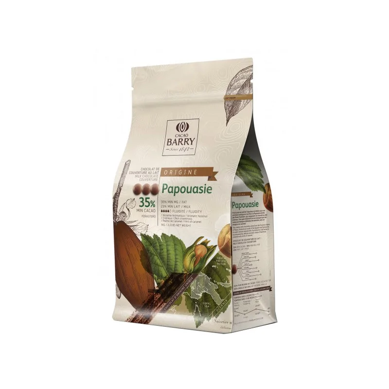 Chocolat lait Papouasie Barry1 Kg 