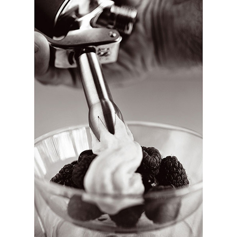 Douilles inox pour siphon ISI (x3)