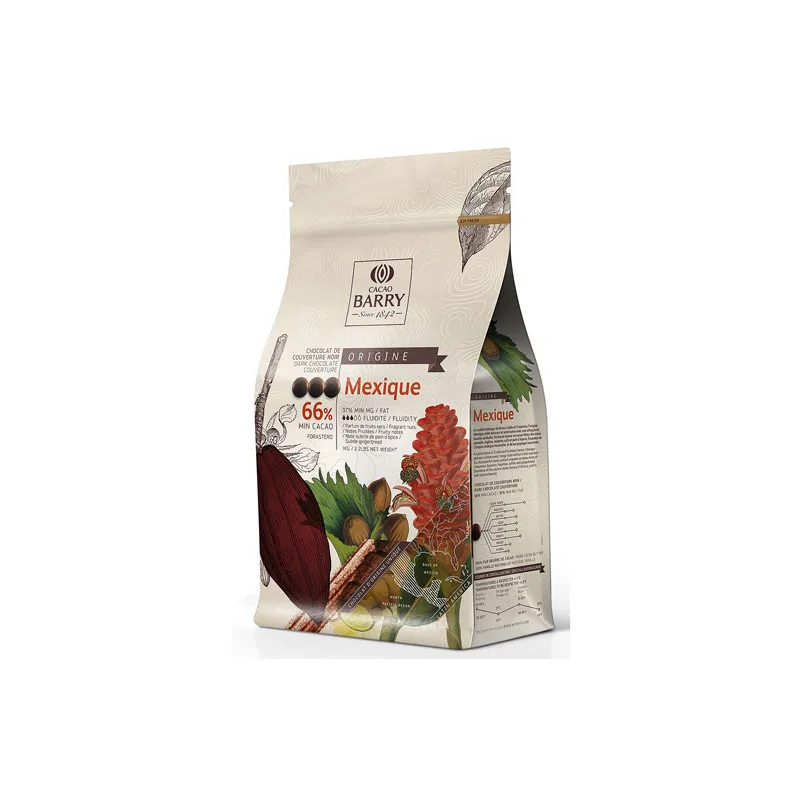 Chocolat de Couverture Noir origine Mexique 1 Kg
