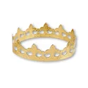 Couronnes dorées attache carton (x100)