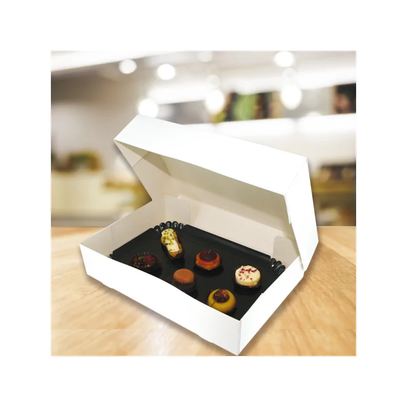 Coffret traiteur plateau et boîte 19 x 28 cm
