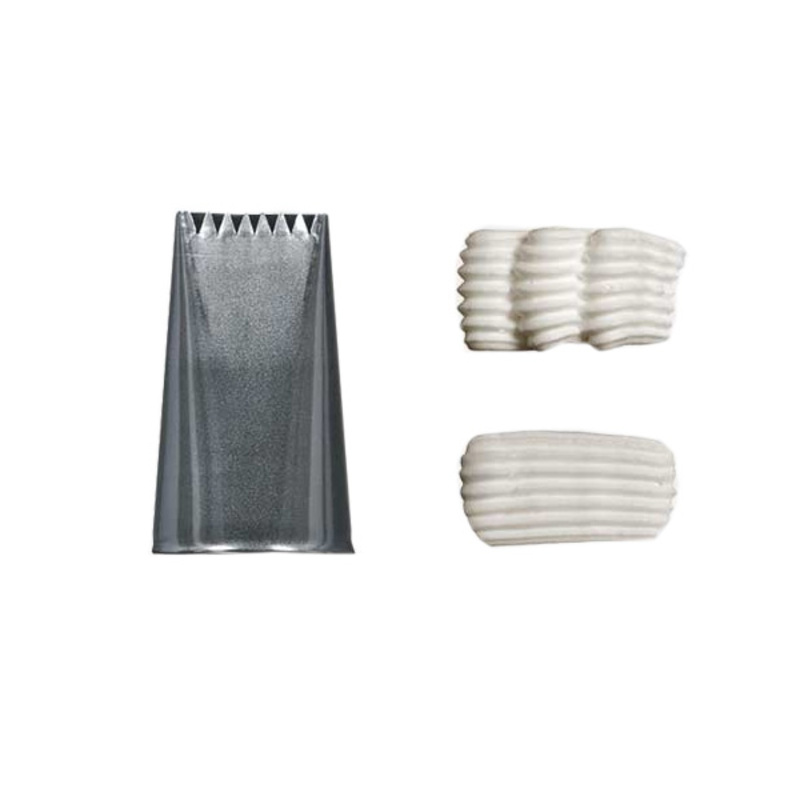 Douille à bûche plate inox