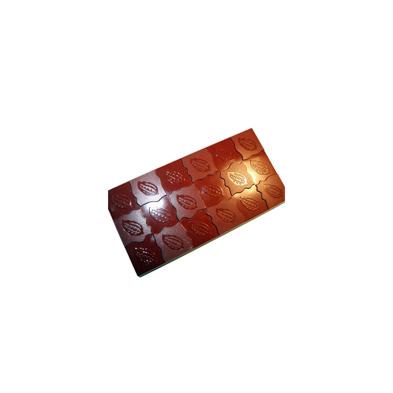 Moule plaque de chocolat cabosses