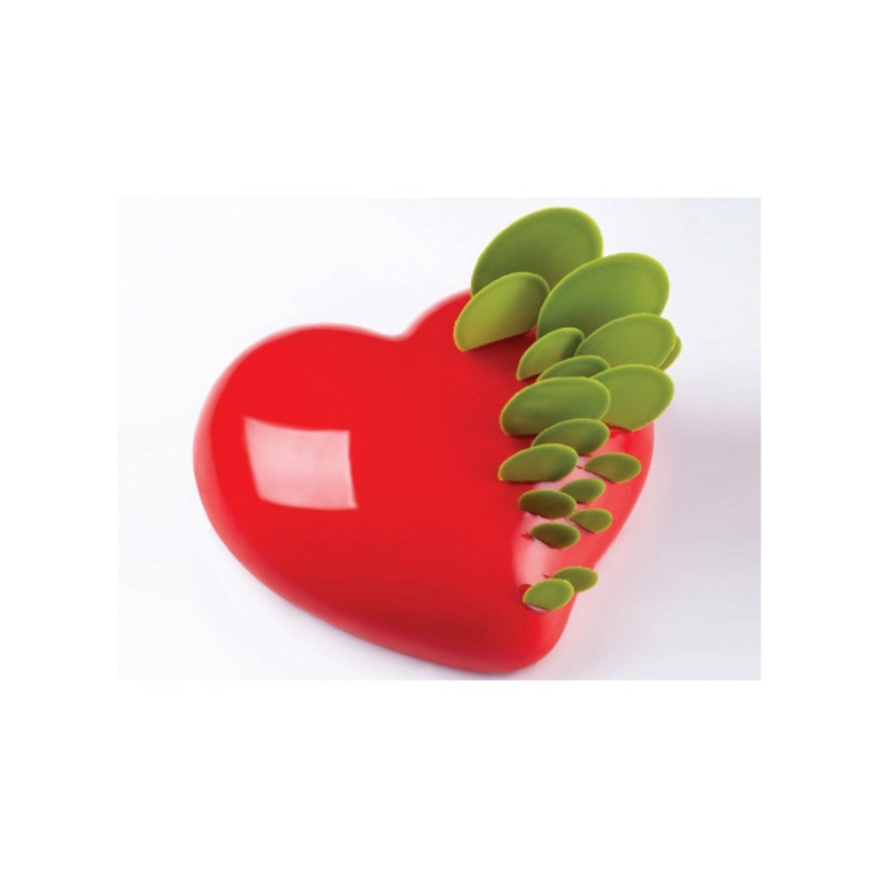 Moule Mini Coeur Passion en Silicone - Pavoni