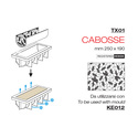 Tapis silicone texturé Cabosse Tapis silicone texturé Cabosse