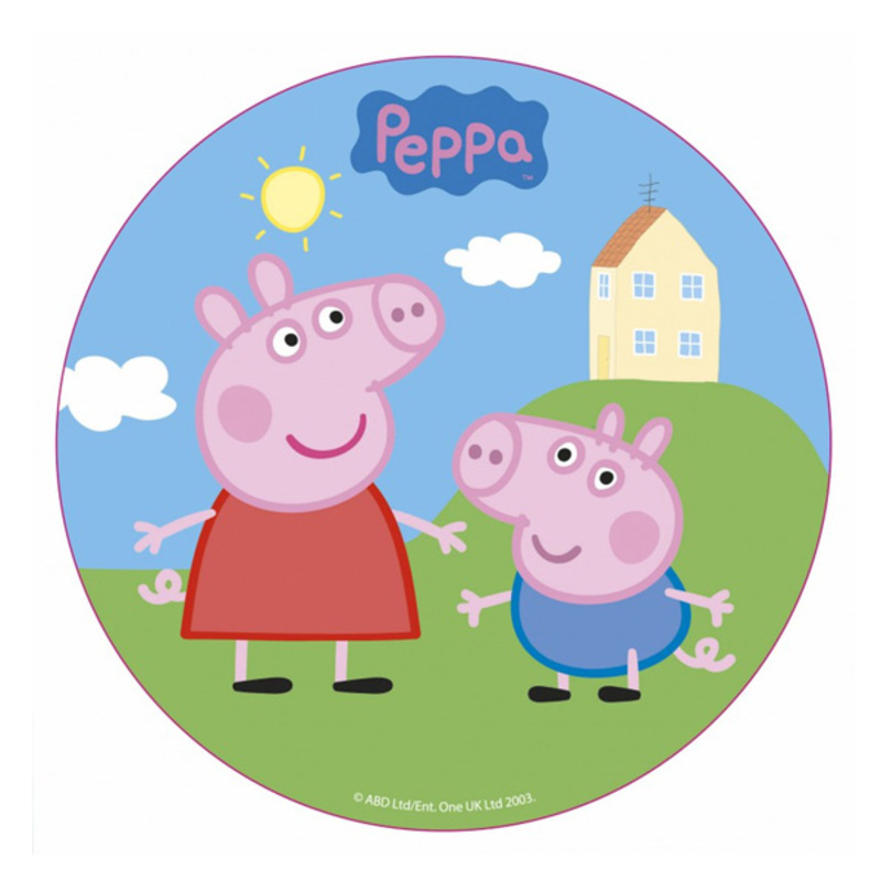 Peppa Pig Cake Toppers D Peppa Pig Cake Toppers D