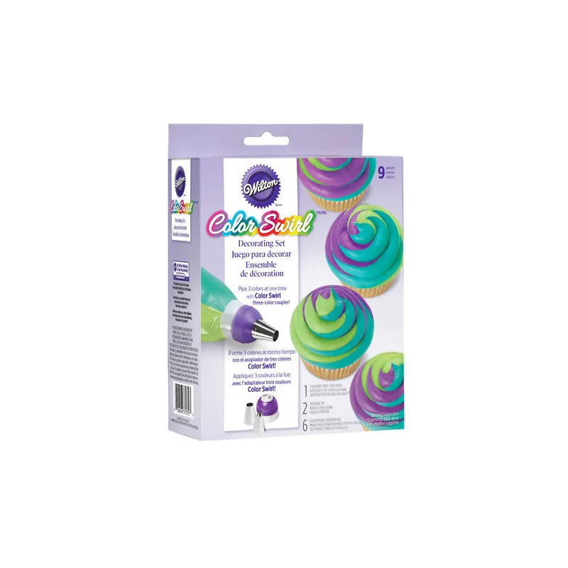 Kit de décoration tricolore Wilton