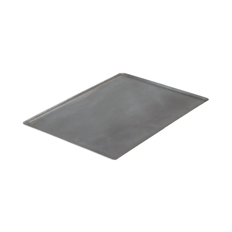Plaque cuisson tôle acier 40 x 30 cm 