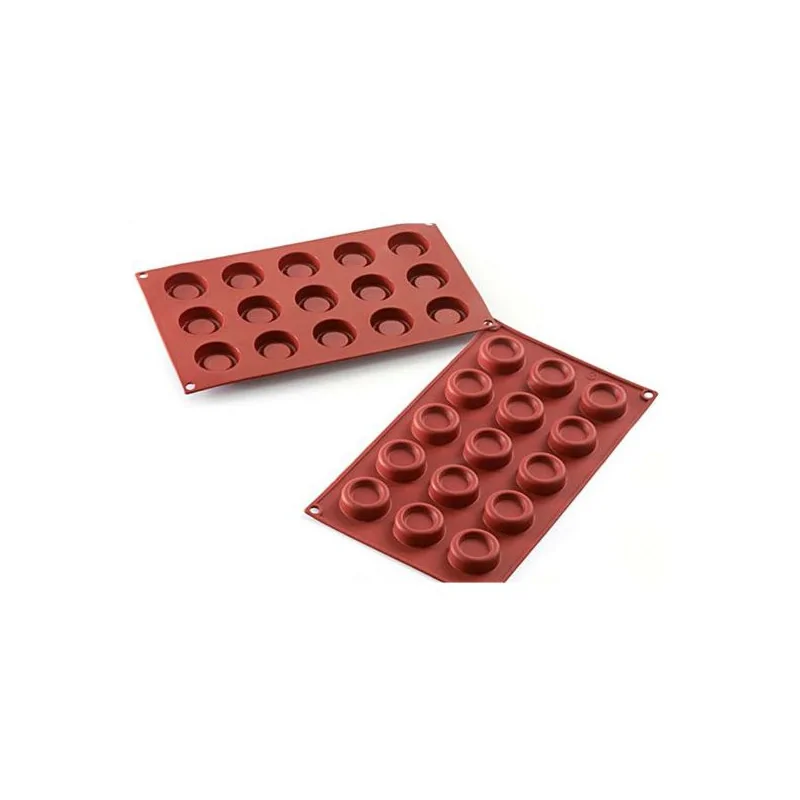 Moule silicone 15 mini desserts ronds