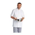 Veste manches courtes blanche Henry Veste manches courtes blanche Henry