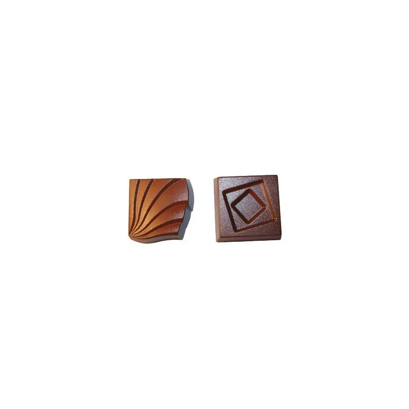 Moule chocolat bonbons assortis