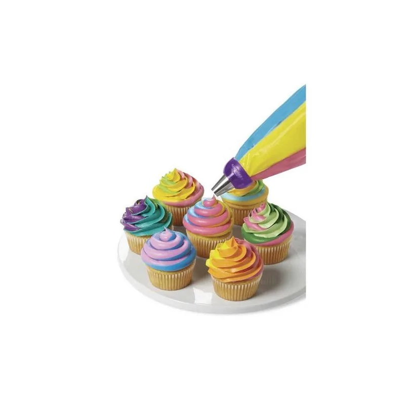 Douille pour kit de décoration tricolore Wilton