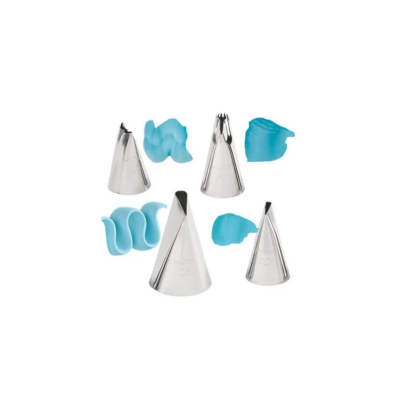 Set 4 douilles ruban Wilton