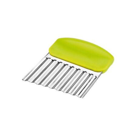 Coupe-légumes ondulé inox