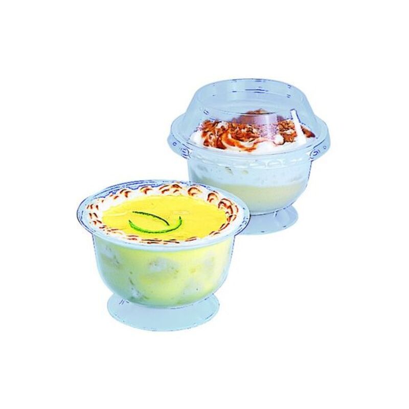 Coupe à dessert plastique 20 cl (x25)