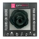 FLeur de Rose noire pastillage pour gateau