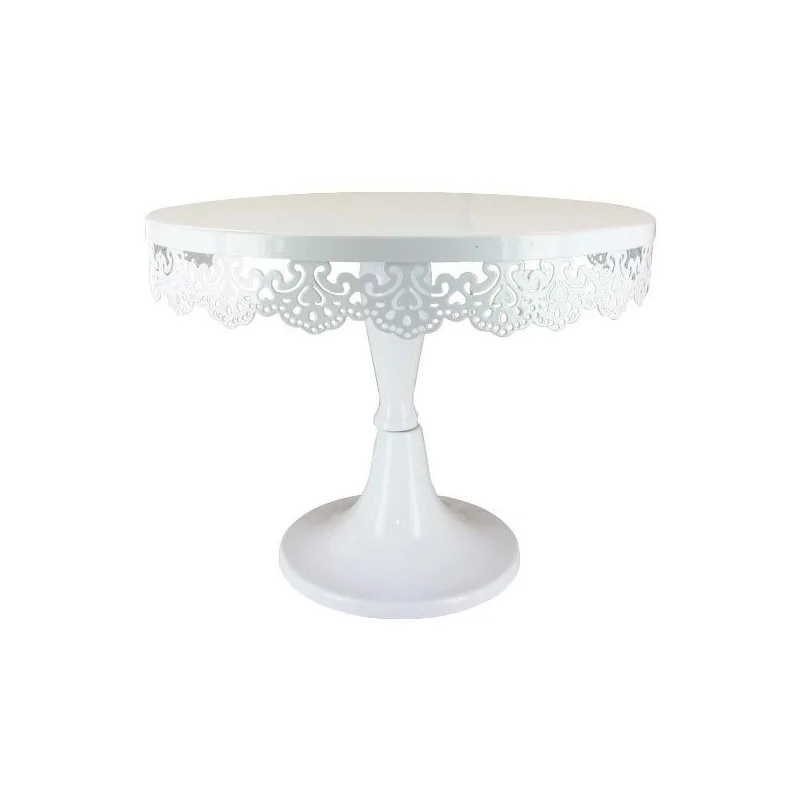 Présentoir gâteau sur pied haut, 23 cm